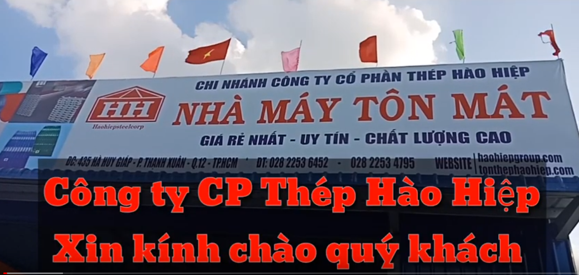 NHÀ MÁY TÔN MÁT